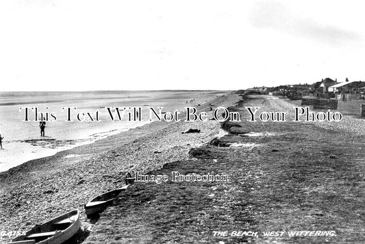 SX 3359 - The Beach, West Wittering, Sussex c1936