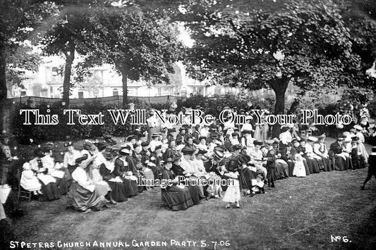 SX 3364 - St Peters Church Annual Garden Party, Sussex 1906