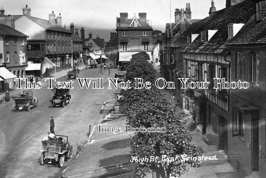 SX 339 - High Street, East Grinstead, Sussex c1912
