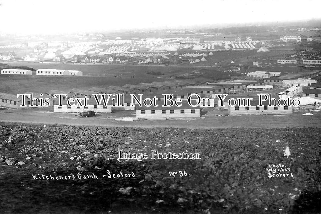 SX 3401 - Kitcheners Camp, Seaford Military, Sussex