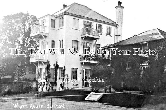 SX 3412 - White House, Slindon, Sussex c1912
