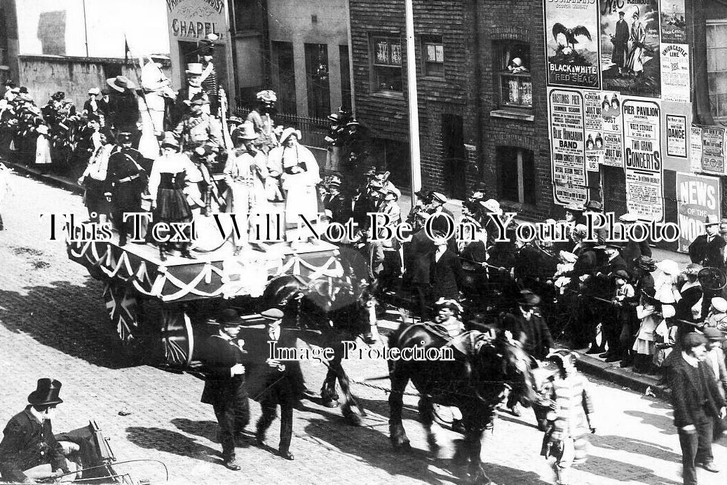 SX 3436 - Hastings Carnival Procession, Sussex 1904