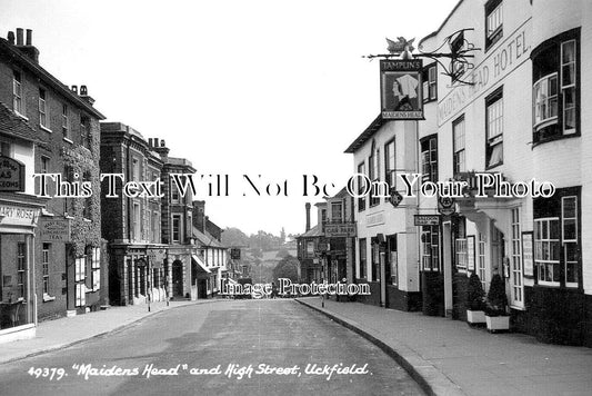 SX 3450 - Maidens Head & High Street, Uckfield, Sussex