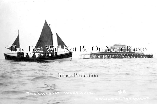 SX 3463 - Worthing Lifeboat & Pier, Sussex