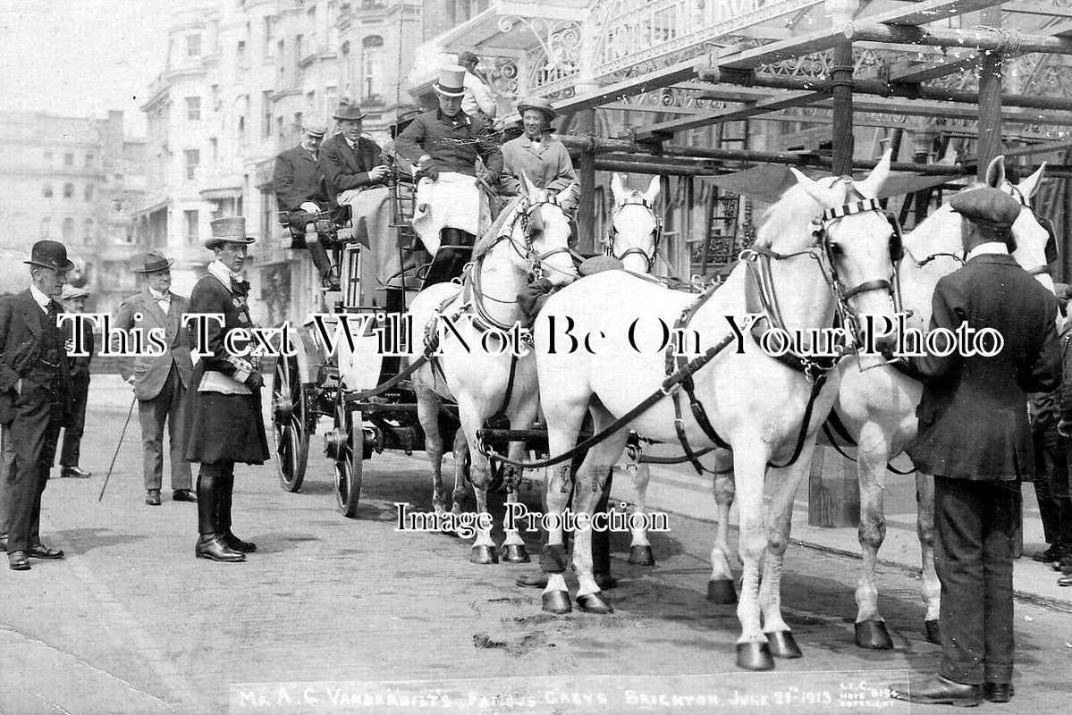SX 3470 - Brighton Vanderbilt Coach, Sussex 1915