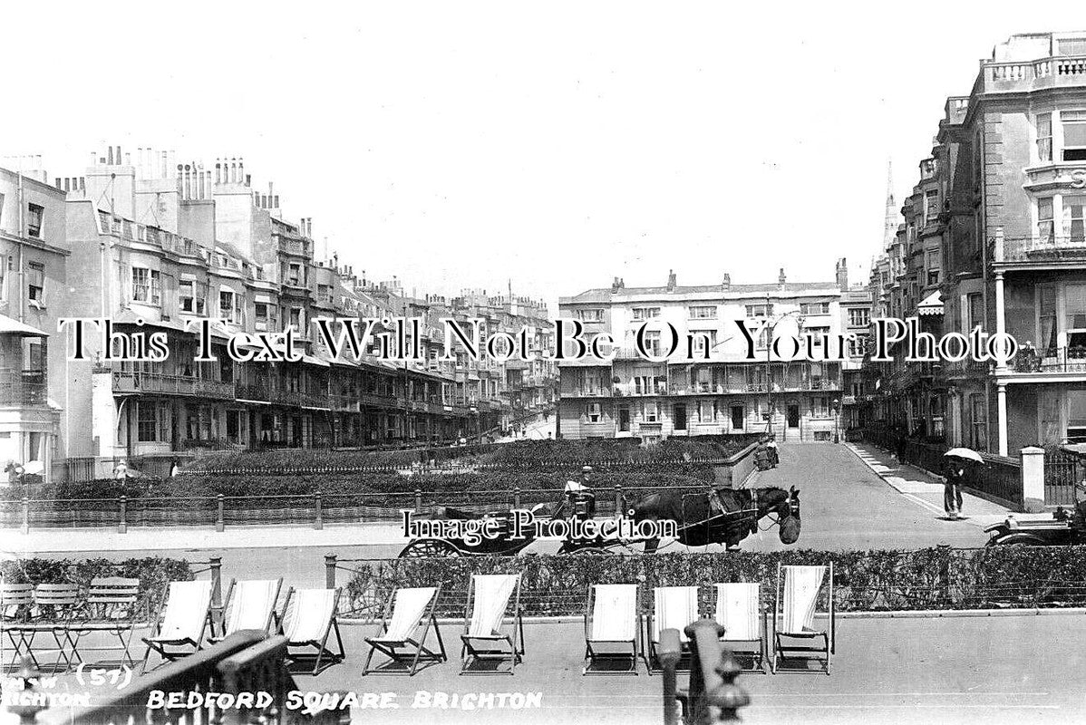 SX 3502 - Bedford Square, Brighton, Sussex c1924