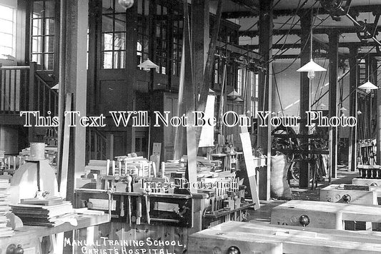 SX 3503 - Manual Training School, Christs Hospital, Horsham, Sussex c1914