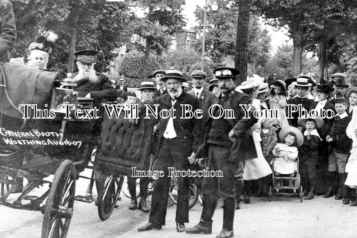 SX 3506 - General Booth Visit To Worthing, Sussex 1907