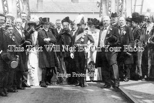 SX 3513 - Opening Of Littlehampton Swing Bridge, Sussex 1908