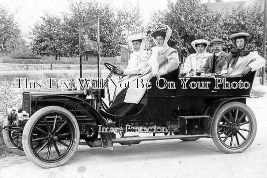 SX 3523 - Worthing Motor Car, Sussex c1906
