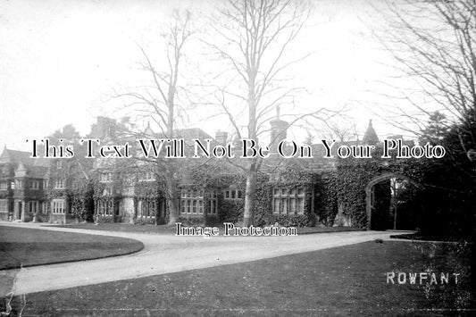 SX 3555 - Rowfant House, Crawley, Sussex