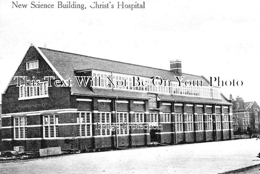 SX 3576 - New Science Building, Christs Hospital, Sussex c1910