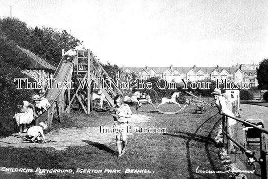 SX 3619 - Childrens Playground, Egerton Park, Bexhill, Sussex