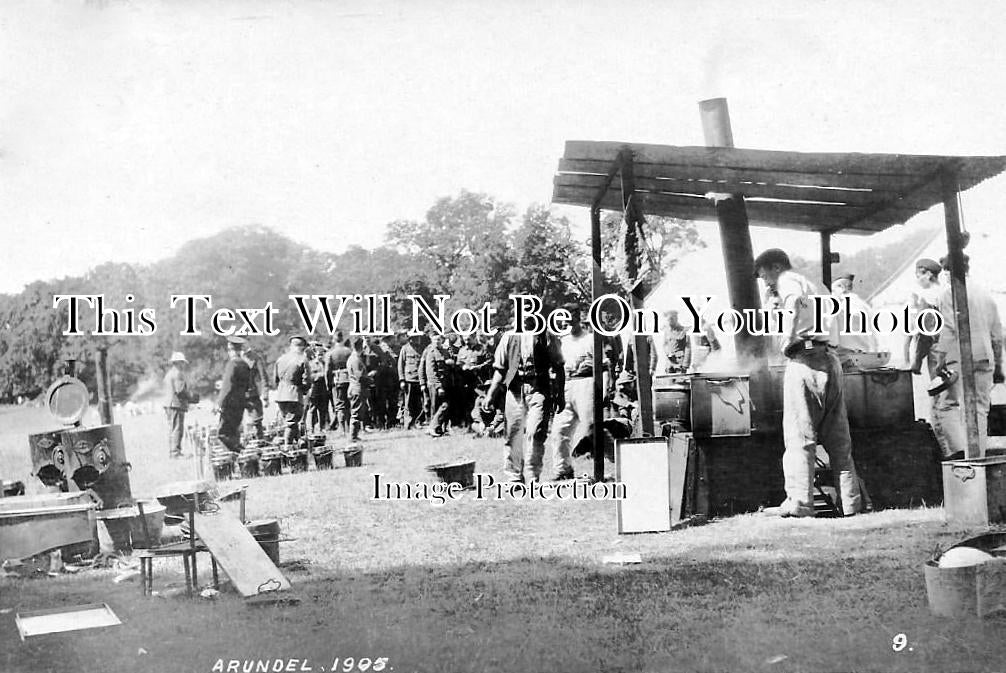 SX 362 - Army Cookhouse, Arundel, West Sussex 1905
