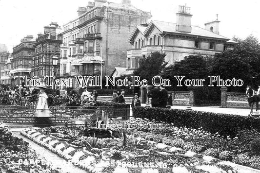 SX 3624 - The Carpet Gardens, Eastbourne, Sussex c1913
