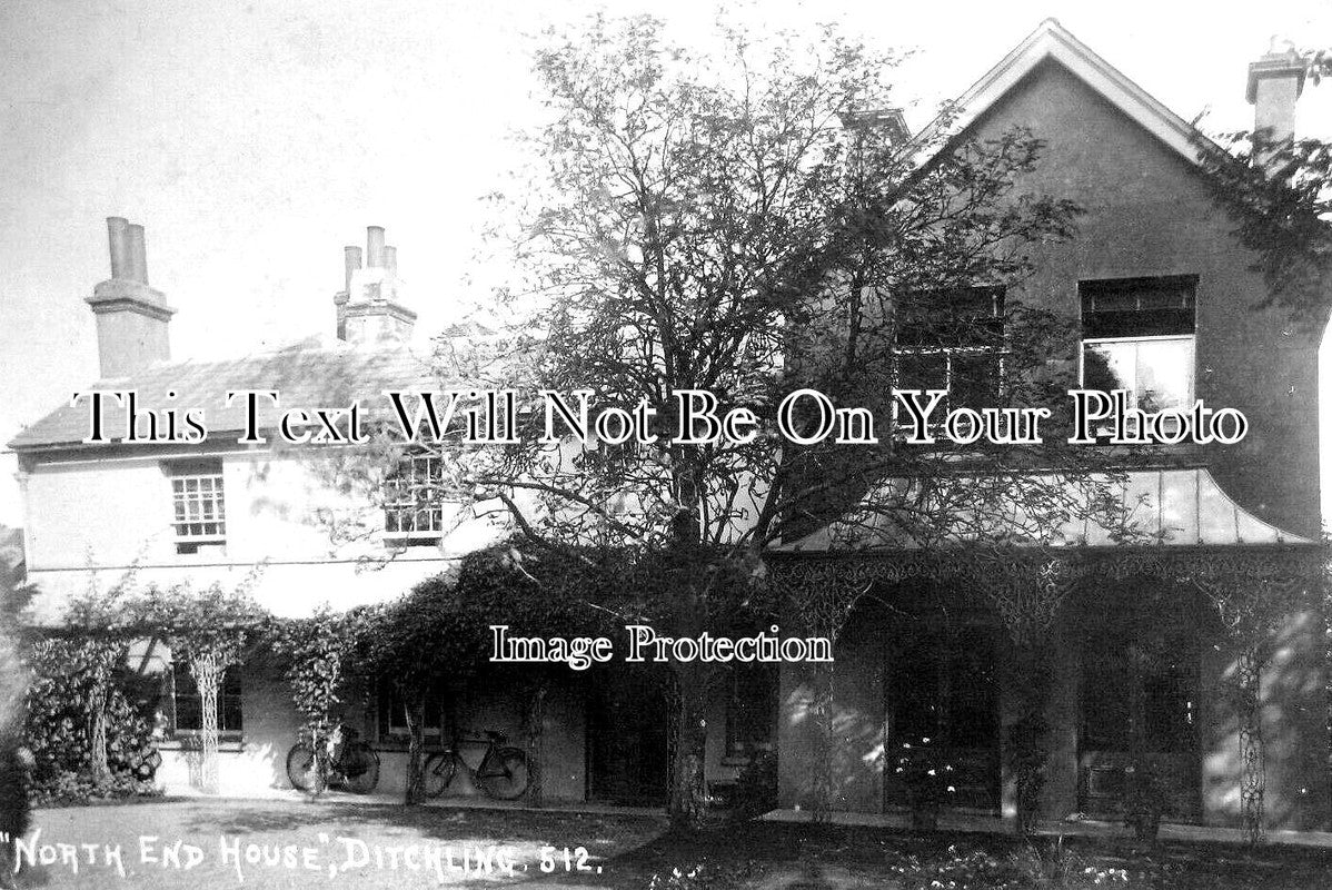 SX 3632 - North End House, Ditchling, Sussex c1916