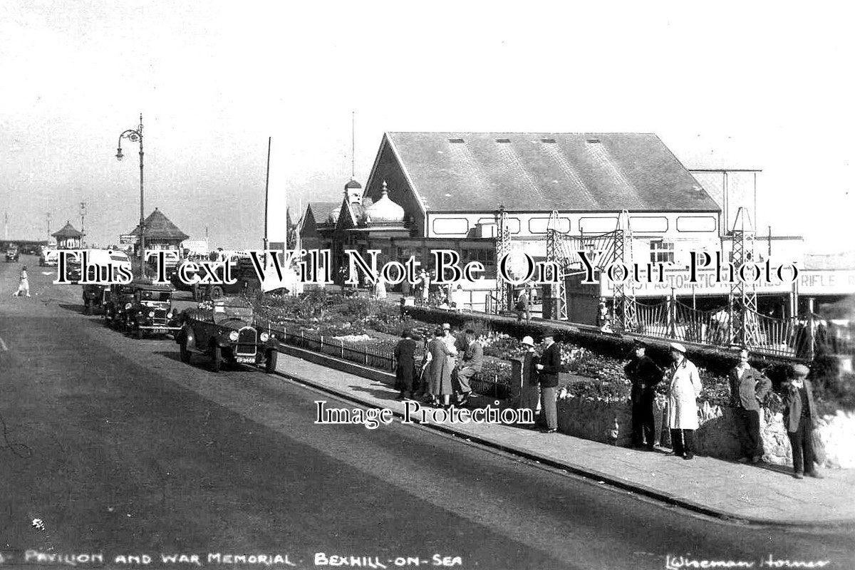 SX 3635 - Pavilion & War Memorial, Bexhill On Sea, Sussex