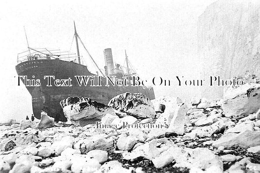 SX 3642 - The SS Eastfield At Beachy Head, Eastbourne, Sussex