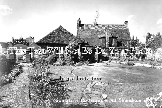 SX 3684 - Georgian Cottages, Old Shoreham, Sussex