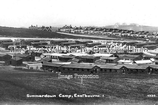 SX 3686 - Summerdown Camp, Eastbourne, Sussex
