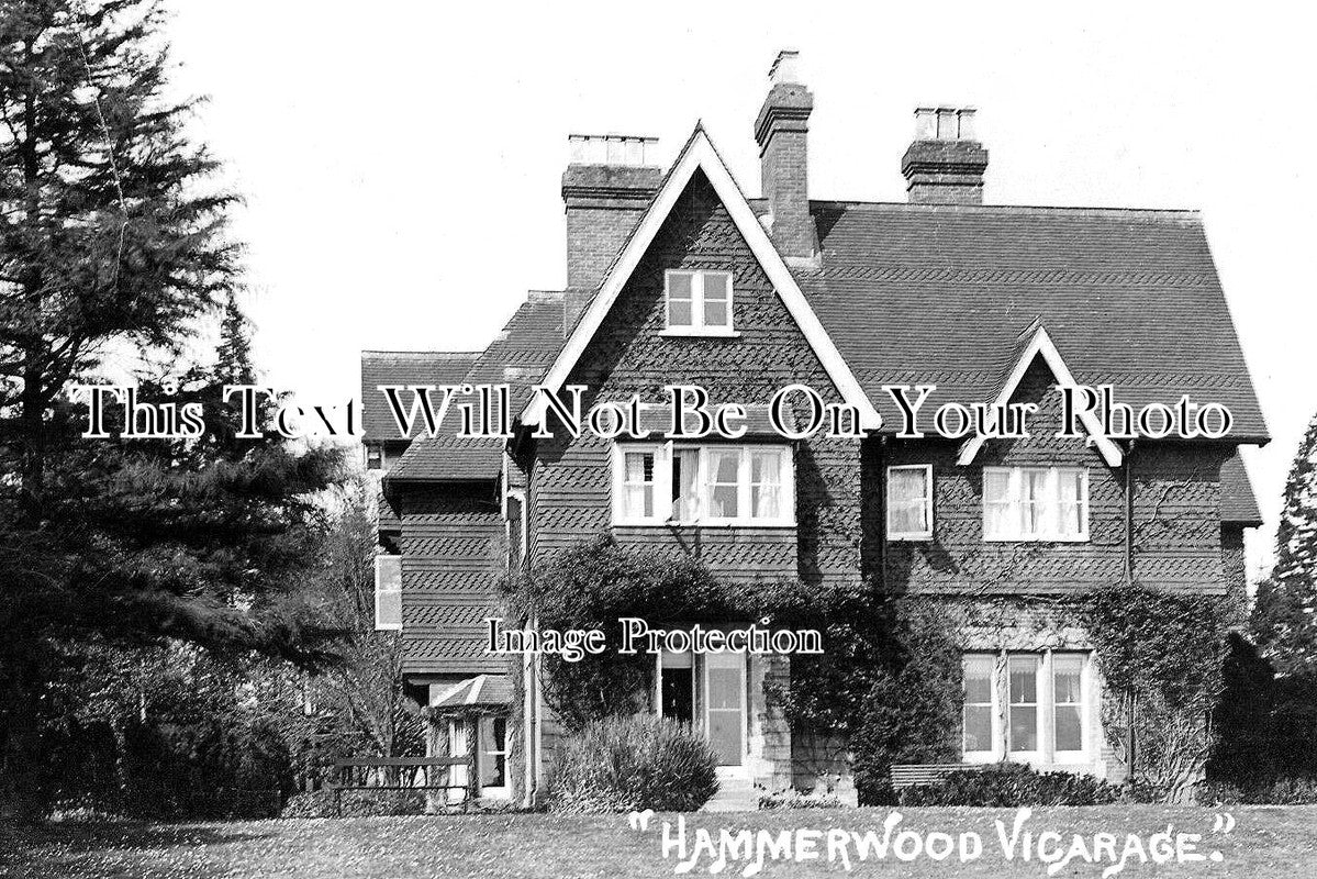 SX 3687 - Hammerwood Vicarage, Sussex c1911