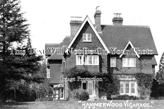 SX 3687 - Hammerwood Vicarage, Sussex c1911