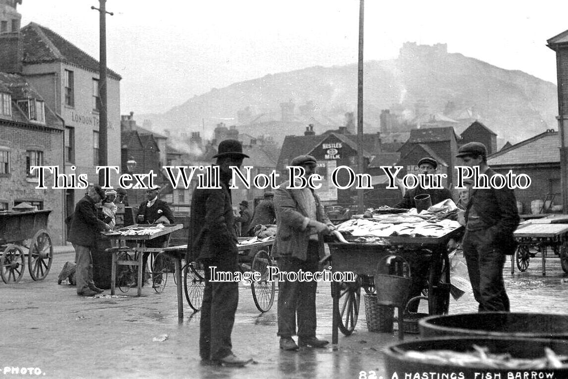 SX 3688 - A Hastings Fish Barrow, Sussex