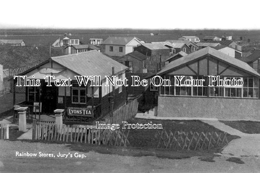 SX 3689 - Rainbow Stores, Jurys Gap, Rye, Sussex c1939