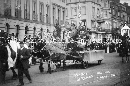SX 3692 - Pageant Of Heroes, Hastings, Whitsun, Sussex 1914