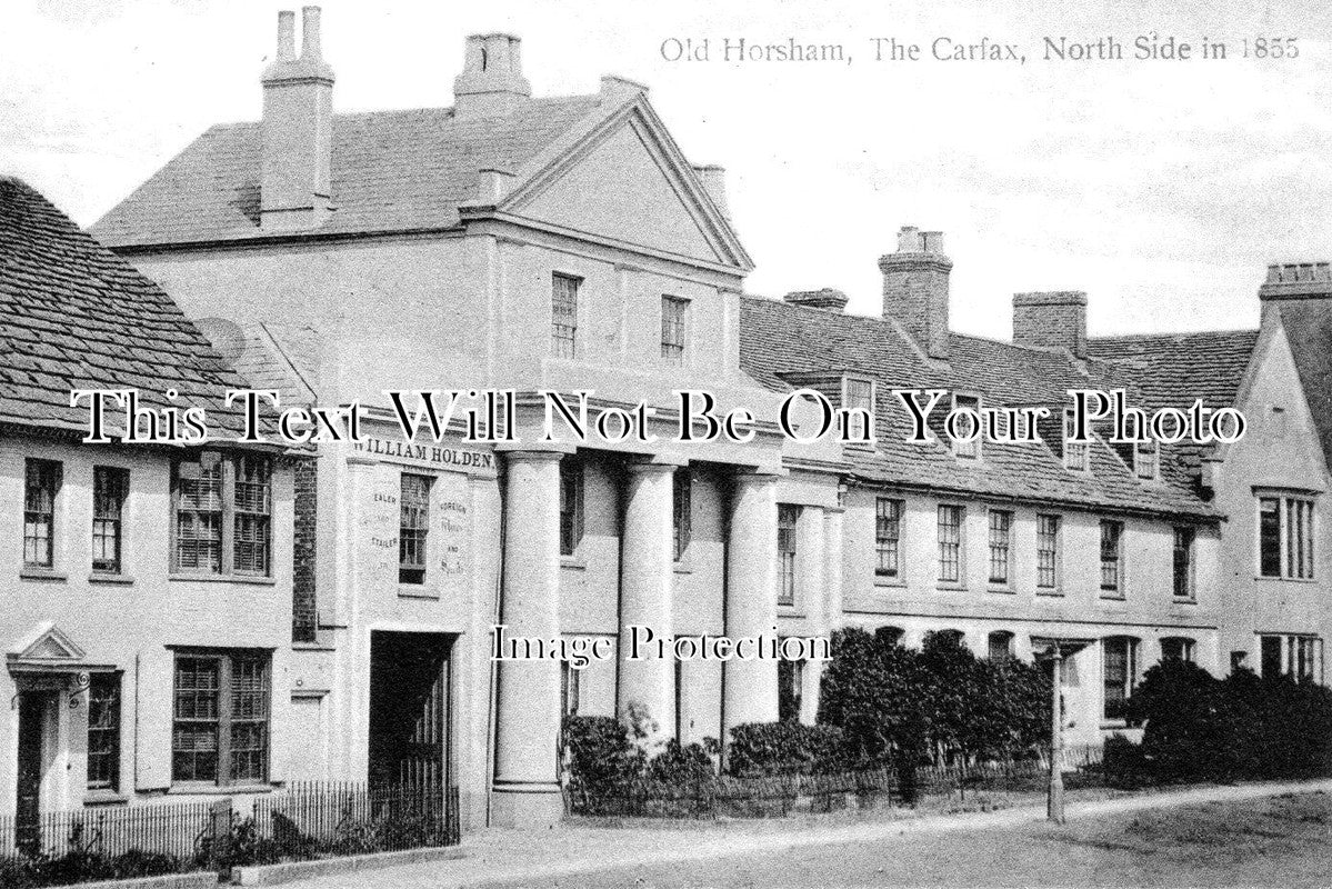 SX 3696 - The Carfax, Old Horsham, Sussex 1855