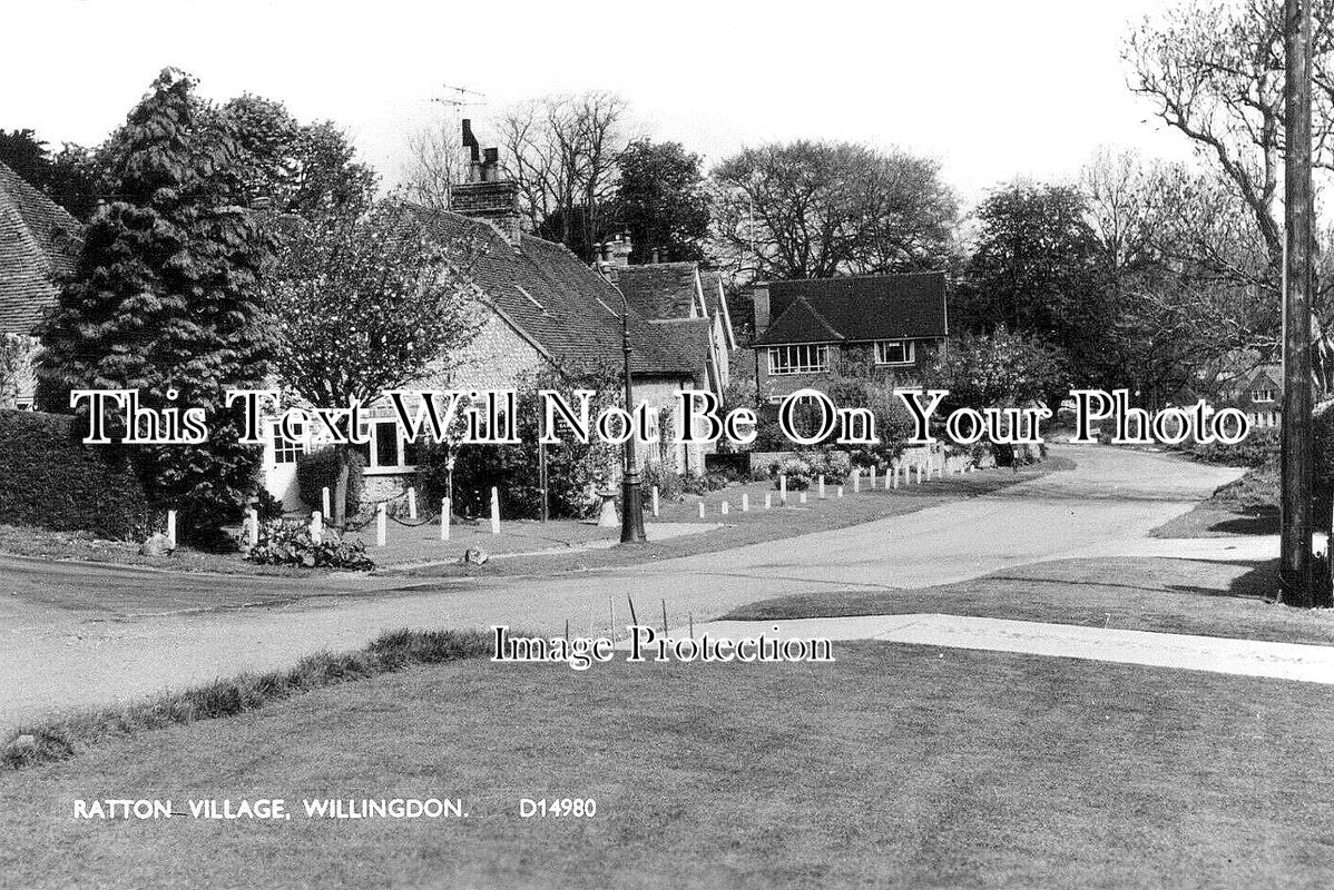SX 3742 - Ratton Village, Willingdon, Sussex