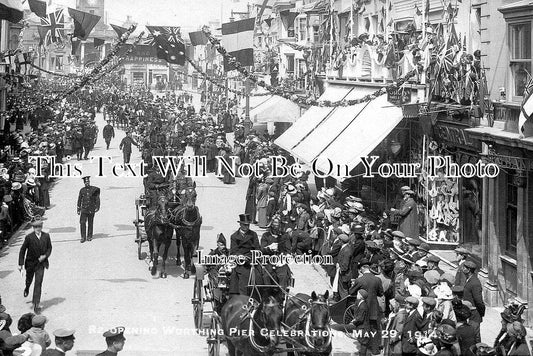 SX 3746 - Re-Opening Of Worthing Pier, Sussex 1914