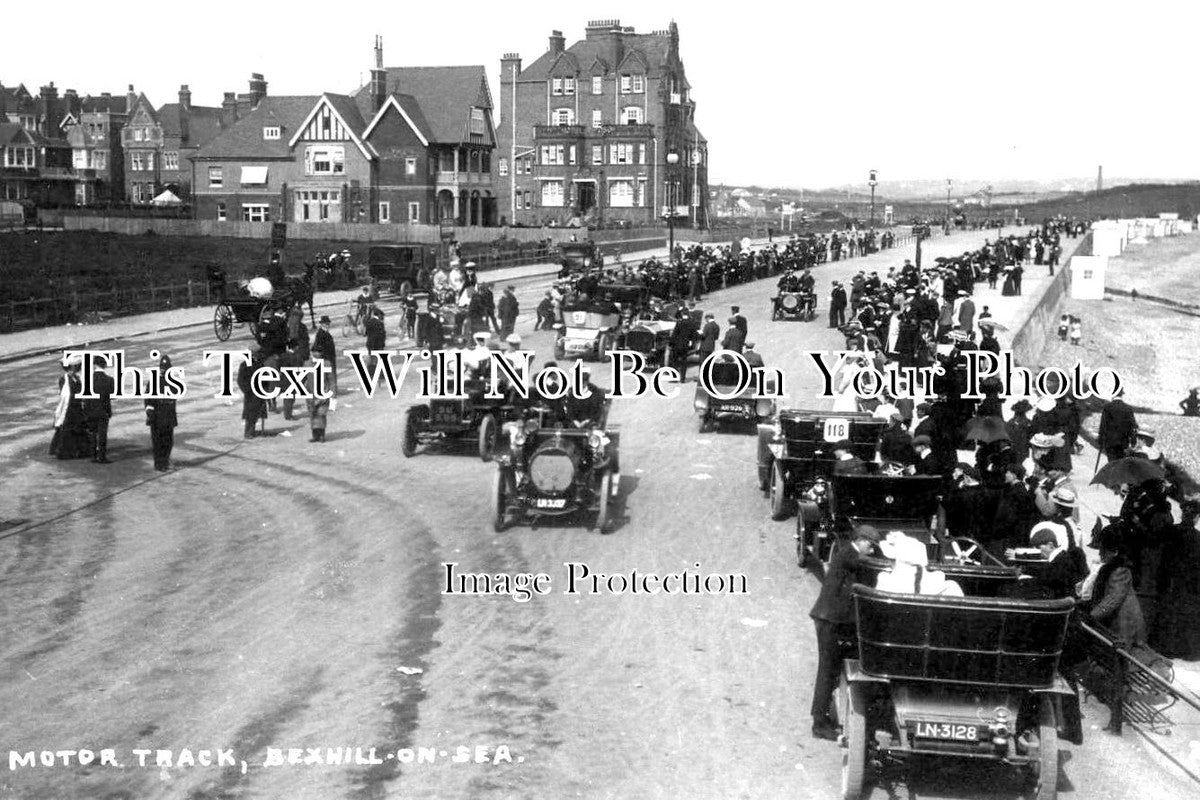 SX 3756 - Motor Track, Bexhill On Sea, Sussex