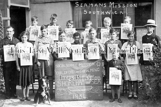 SX 3758 - Seamans Mission, Southwick, Sussex 1934