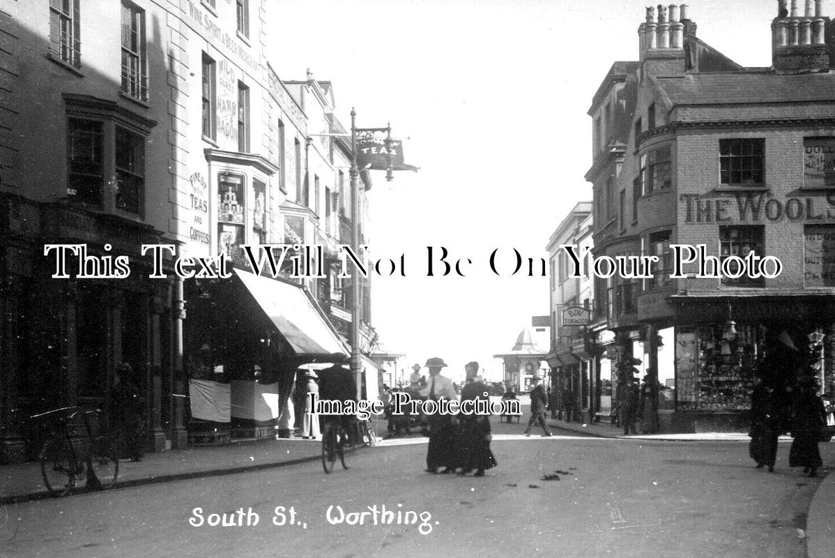 SX 3772 - South Street & Montague Street, Worthing, Sussex