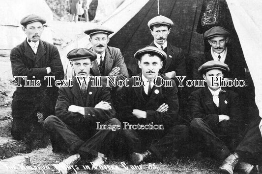 SX 3791 - The Waldron Boys, Cooden Camp, Sussex c1914 WW1