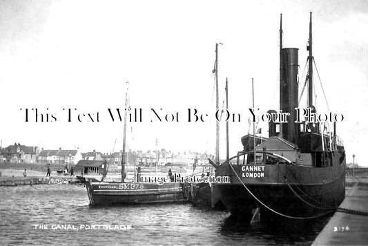 SX 3793 - The Canal, Portslade, Brighton, Sussex c1934