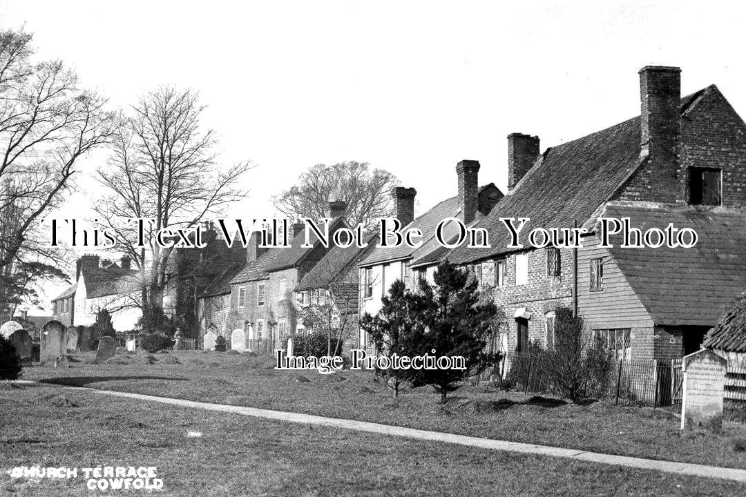 SX 3820 - Church Terrace, Cowfold, Sussex c1915