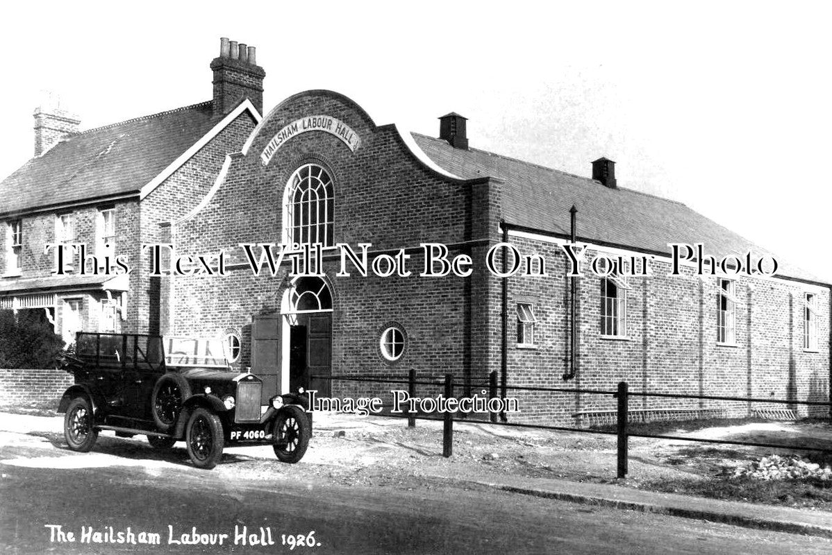 SX 3825 - The Labour Hall, Hailsham, Sussex c1926