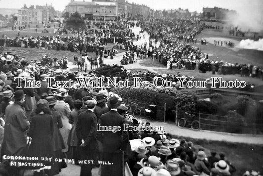 SX 3829 - Coronation Day, West Hill, Hastings, Sussex