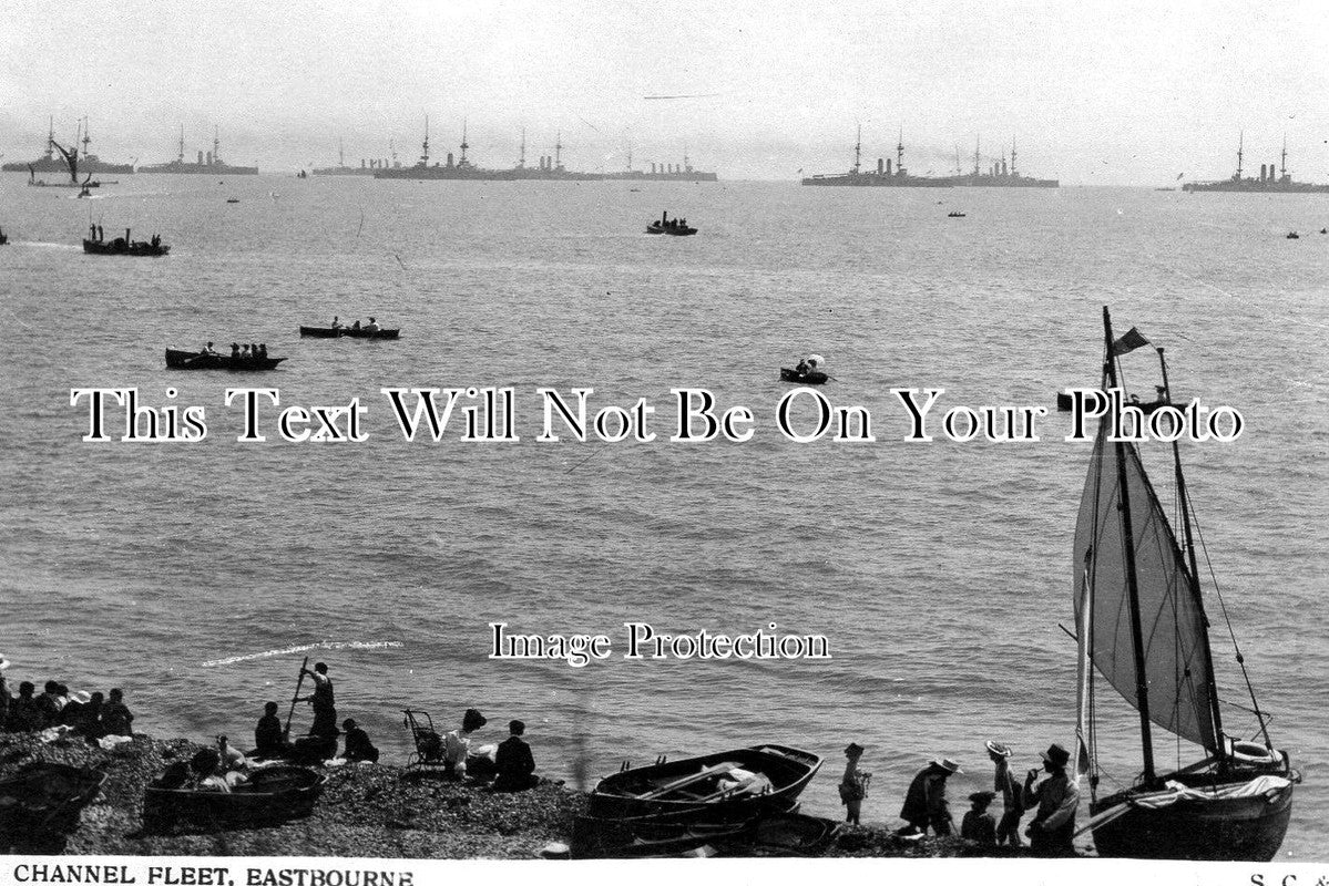 SX 387 - The Channel Fleet, Royal Navy, Eastbourne, Sussex