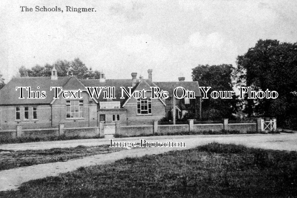 SX 388 - The Schools, Ringmer, Sussex c1907