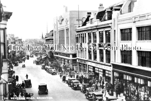 SX 3906 - Western Road, Brighton, Sussex