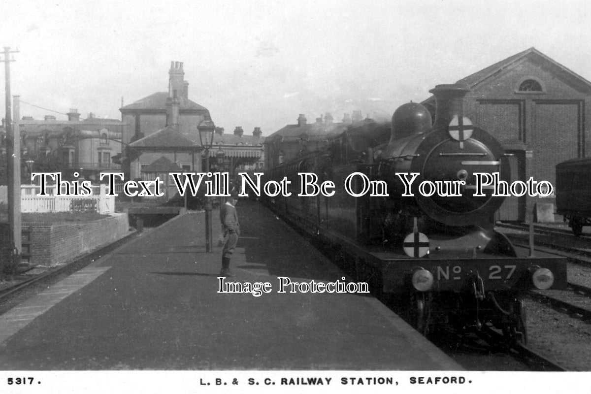 SX 391 - Seaford Railway Station, Sussex