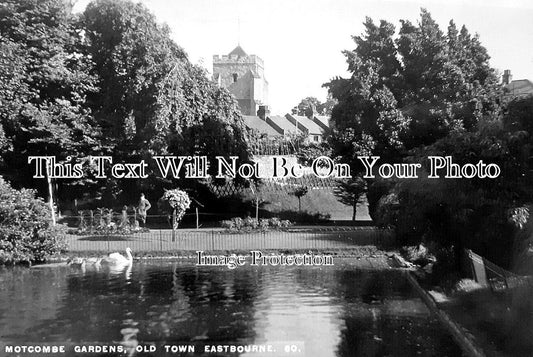 SX 3942 - Motcombe Gardens, Old Town, Eastbourne, Sussex c1935