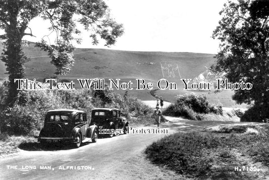 SX 3949 - The Long Man, Alfriston, Sussex
