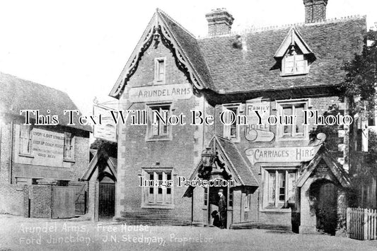 SX 3963 - Arundel Arms Free House Pub Hotel, Ford, Sussex
