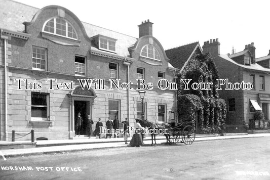SX 3979 - Horsham Post Office, Sussex c1912