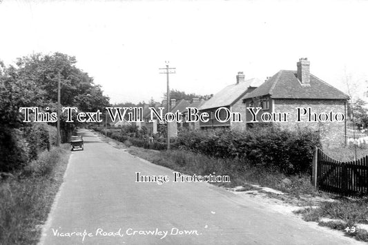 SX 3980 - Vicarage Road, Crawley Down, Sussex