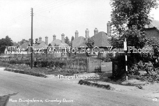 SX 3981 - New Bungalows, Crawley Down, Sussex